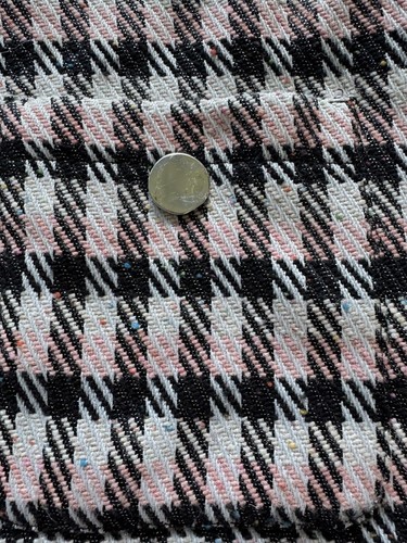 Zara TRF Women's Multicolor Tweed Plaid Pinafore Pocket Overall Dress Size XS - Picture 4 of 6