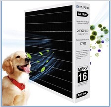 X7935 MERV 16 Carbon Clean Air Filter 20x20x5 for Lennox Healthy Climate