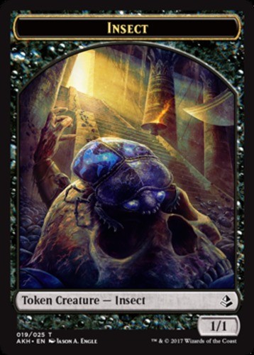 1x Insect Token MTG - Amonkhet - Moderate Play