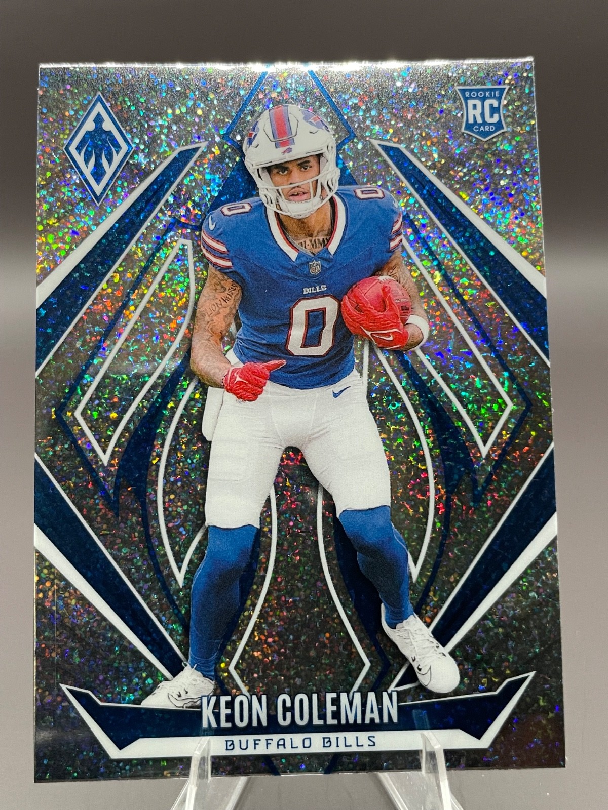 RARE 2024 Phoenix International KEON COLEMAN (RC) Sparkle-Glitter Rookie #213