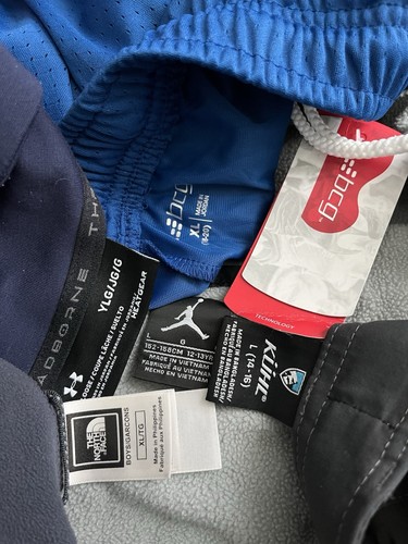 5 Lot Jordan Boys L XL Jacket The North Face Fleece KUHL Nylon Stretch Pants - Picture 18 of 19