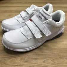 New Balance 813 White Shoes Hook & Loop Strap Sneakers MW813HWT Sz 10.5 EE NEW