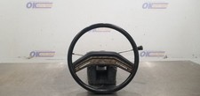 1985 Ford F150 Xlt Lariat Steering Column And Wheel Black With Key
