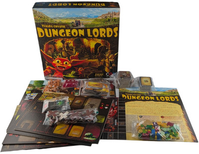 Dungeon Lords Board Game Z-Man Games CGE 2009 Vlaada Chvatil w Components
