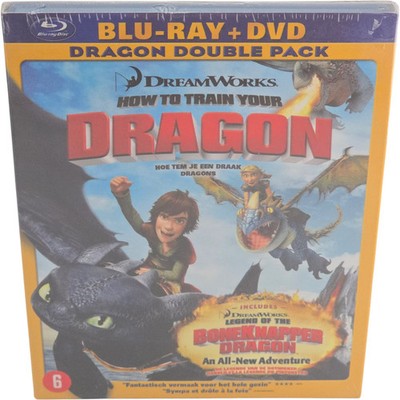 Dragons Blu-Ray + DVD Combo 2 Bremsscheiben Jay Gérard Butler Dreamworks Gebiet