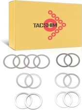 5/8x24 Barrel Shim Kit .308 7.62 Muzzle Brake Alignment Set .300BLK Silver