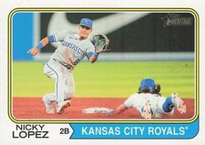 2023 Topps Heritage #236 Nicky Lopez
