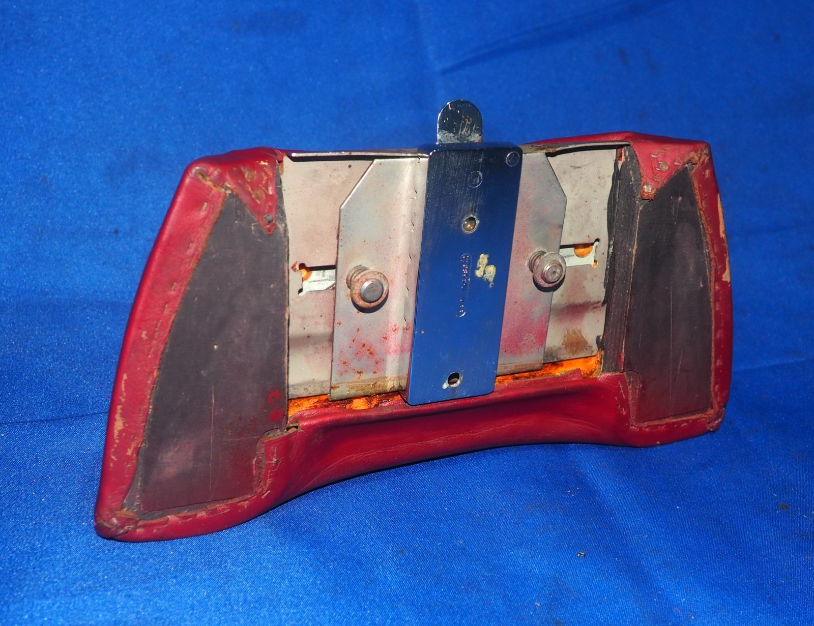 1965-1980 Rolls Royce Silver Shadow Front Arm Rest W/Bracket Red OEM W/Warranty