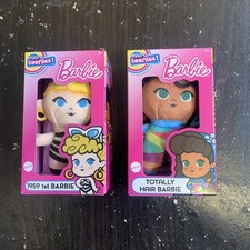 Barbie Micro Teenies Plush Set of 2 Basic Fun 1959 1st , Totally Hair