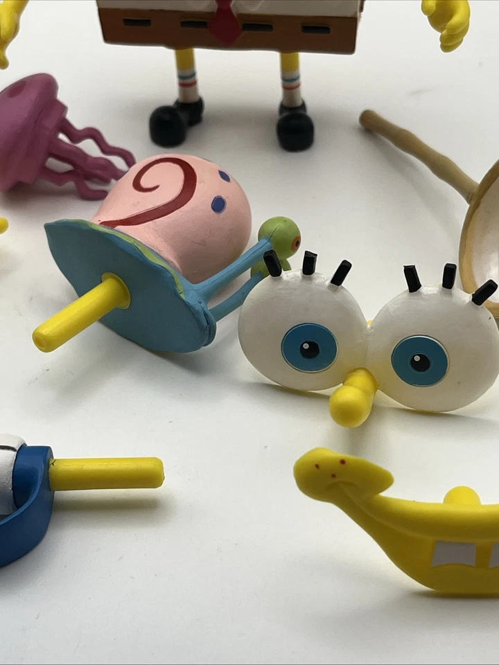 Pantalones Cuadrados De Colección Bob Esponja Switch Em Up Posable Pal 2002 Colores Voladores Juguetes Foto 4 de 4