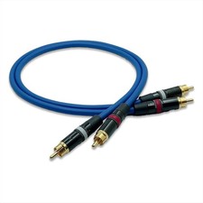 MOGAMI 2534 RCA audio line cable, set of 2 REAN NYS373 blue, 40cm