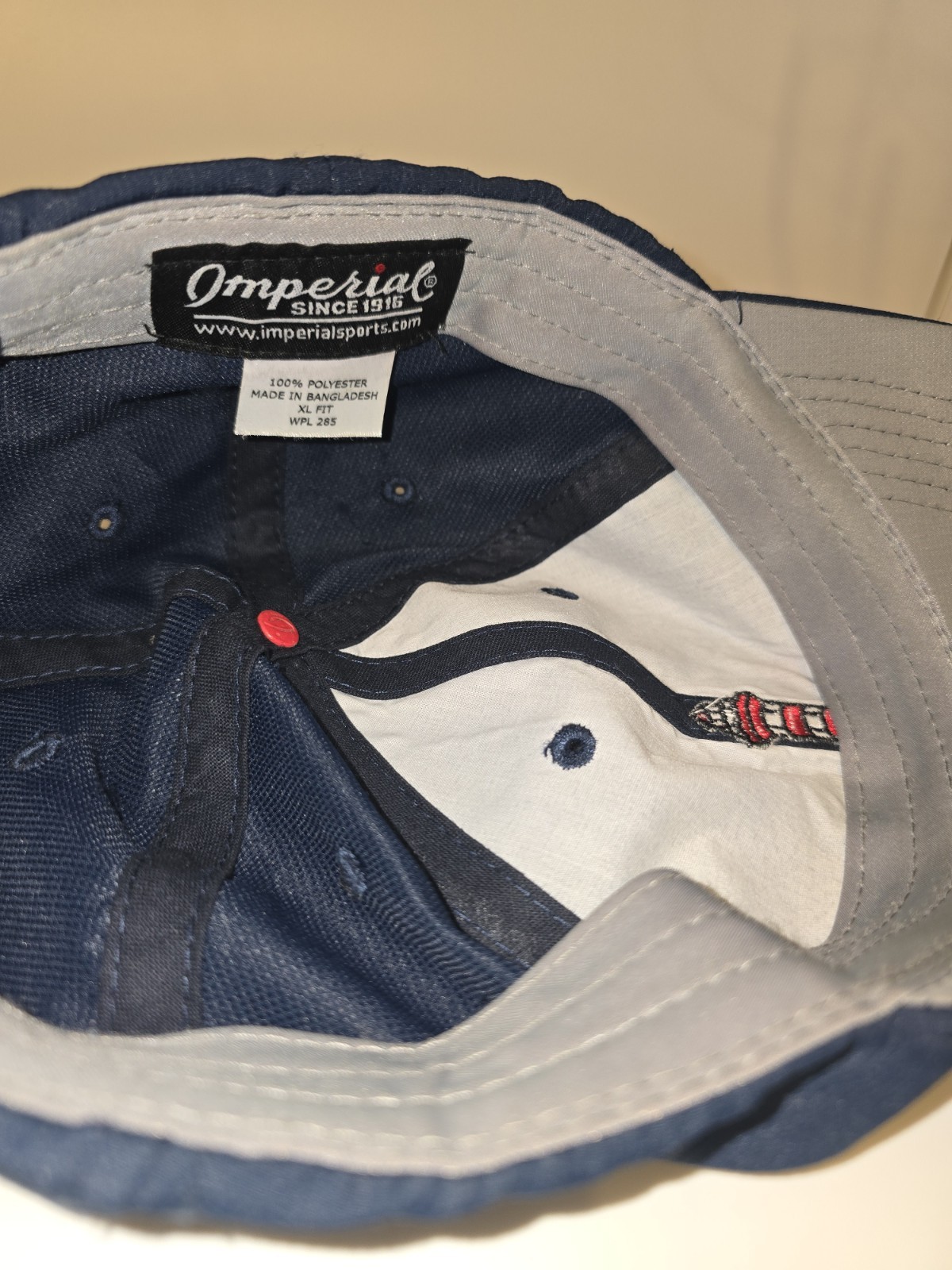 Imperial Lighthouse Blue Performance Strapback Ha… - image 5