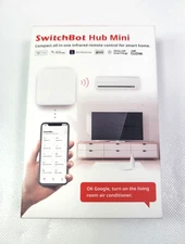 SwitchBot Hub Mini Smart Remote IR Blaster Link SwitchBot to Wi-Fi