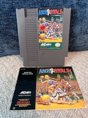 Arch Rivals w Manual and Poster (Nintendo Entertainment System, 1990)