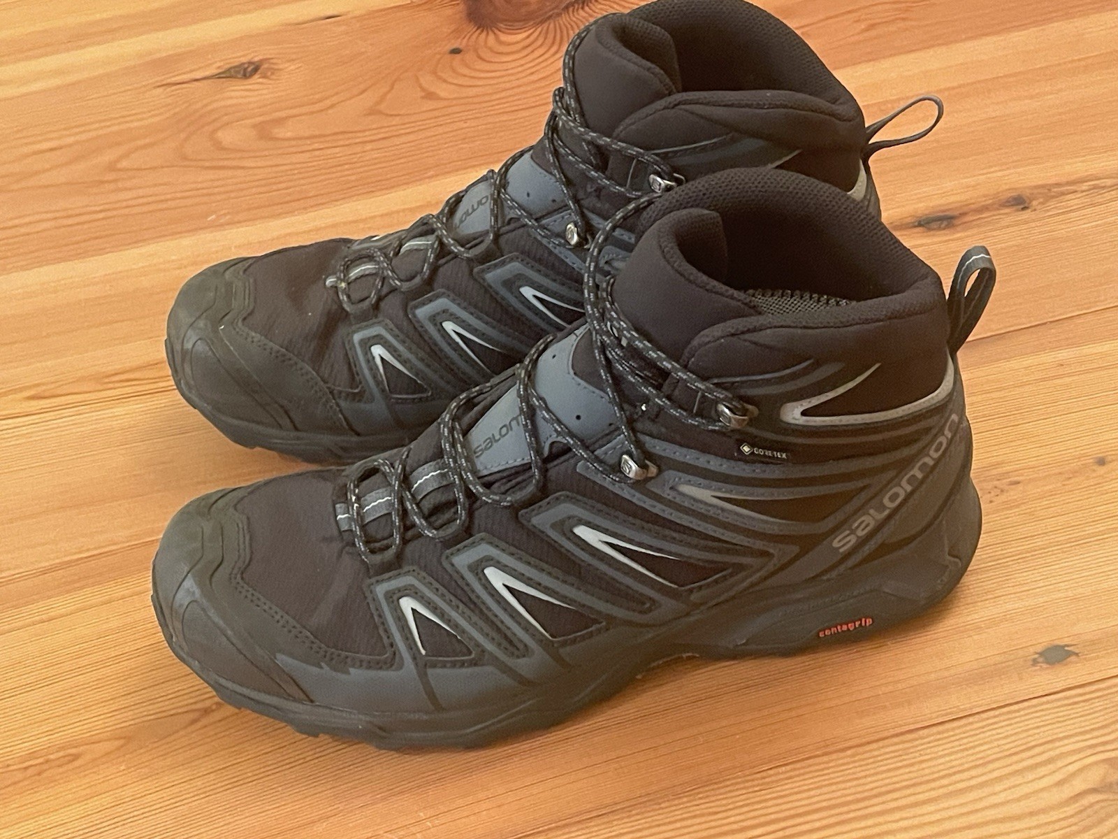 Stivali da trekking Salomon taglia 12 x Ultra 3 Mid GTX