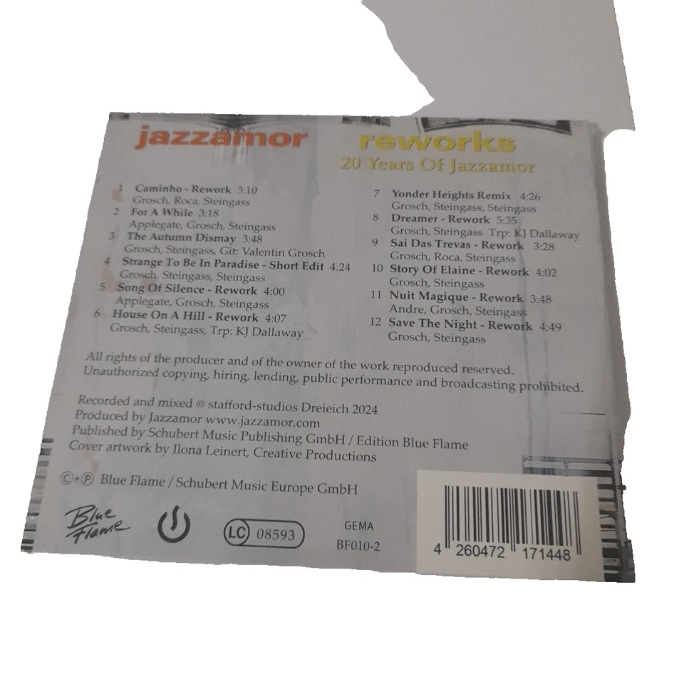 Jazzamor Reworks - 20 Years of Jazzamor (CD) NEU & OVP - Bild 2 von 2