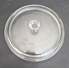 Vintage Pyrex Glass Replacement Lid P83C with Knob 6 7/8" Round Corning Ware