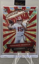 Fernando Mendoza 2025 Wild Card Undefeated Comix RC #4/4 Indiana QB Rookie SP