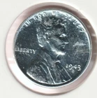 1943 WWII Lincoln Wheat Steel Penny Collectible US Collection Very Good War Coin