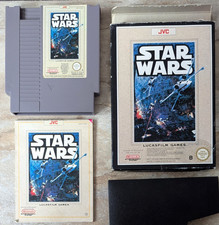 Star Wars JVC - OVP & Anleitung - PAL B - NINTENDO NES SPIEL STARWARS