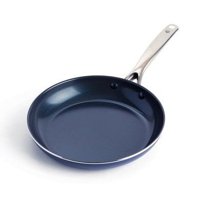 Blue Diamond Toxin Free Ceramic Nonstick Safe Open Frypan/Skillet, 10''