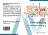 AusläNdische Direktinvestitionen Und AußEnhandel | Maren Sprutacz | Deutsch