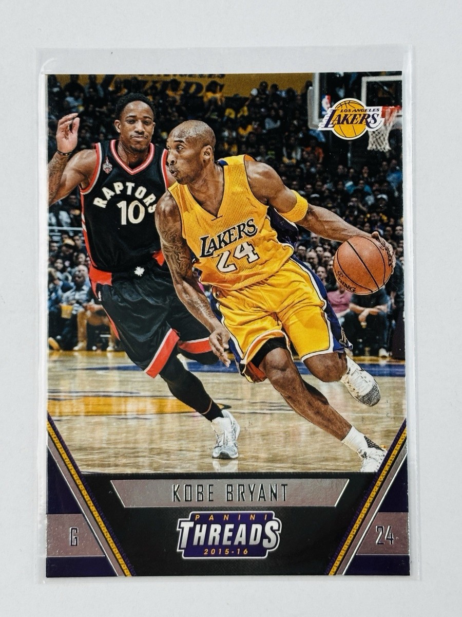 KOBE BRYANT 2015-16 Panini Threads #20 Los Angeles Lakers HOF