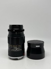 Leica Black 90mm f2.8 Elmarit E39 M Lens With Hood /Film/Digital