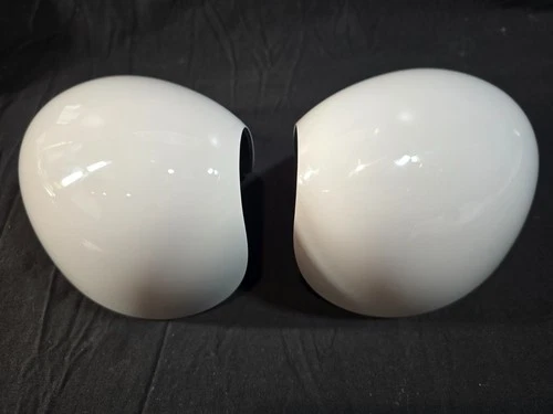 MINI Cooper OEM Gloss White Power Fold Mirror Caps (pair) Left & Right included