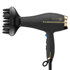 InfinitiPRO by Conair 653 Full Body  Shine Pro Black and Gold Hair Dryer