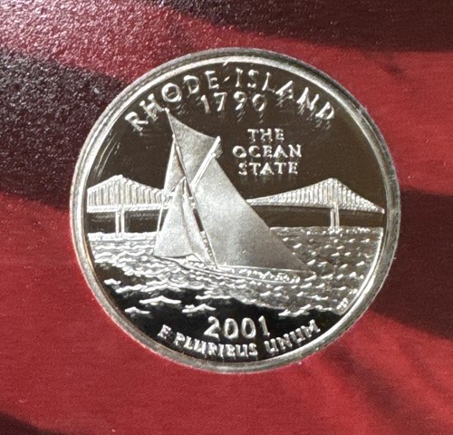 2001-S US Mint Silver Proof Set - Picture 20 of 22