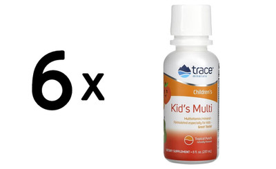 6 x Trace Minerals Children's - Kid's Multi, Citrus Punch - 237 (112,51 EUR/L)