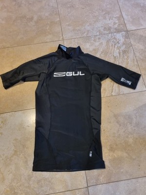 Gul Into The Water Recore Rash Vest Damen Gr. Small UPF 40 + Schwarz TOP