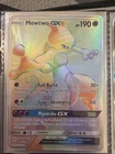 Pokémon Mewtwo GX 76/73 Rainbow Secret Rare Holo Card Shining Legends