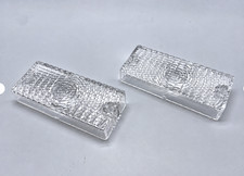 1969 1970 Chevy Pickup Truck C10 K10 Suburban Parking Light Lamp Lens Clear Pair
