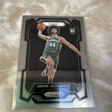 Panini Prizm Basketball 2023-2024 Basketball Andre Jackson Jr Rookie Card No 131. rookie card picture