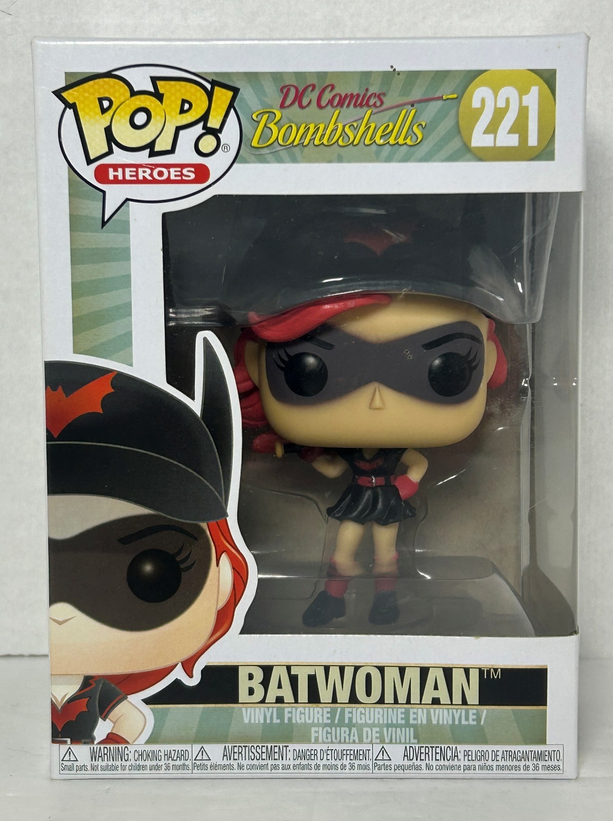 Funko Pop! Heroes DC Comics Bombshells #221 Batwoman Always Kept In Box 2017