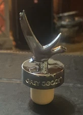 Grey Goose Chrome Bottle Stopper Cork Topper