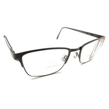 Lenton  Rusby LR4013 001 Black Half Rim Eyeglasses Frames 51-18 140 Men Women