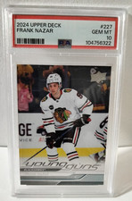 FRANK NAZAR 2024 UPPER DECK YOUNG GUNS PSA 10  #227 RC ROOKIE