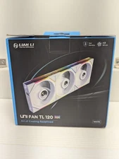 Lian Li UNI Fan TL 120 RGB - Triple Pack (12TL3W) - WHITE - NEW