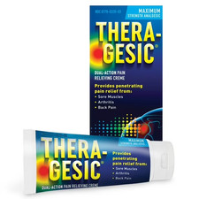 3 Pack Thera-Gesic Dual-Action Pain Relief Cream Maximum Strength Analgesic 3 Oz