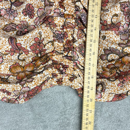 Free People Top Womens Small I Got You Floral Vintage Combo Cropped Boho Hippie - Picture 14 of 17