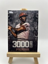 Topps 2016 3000 Hits Club Lou Brock #3000H-17 St. Louis Cardinals MLB