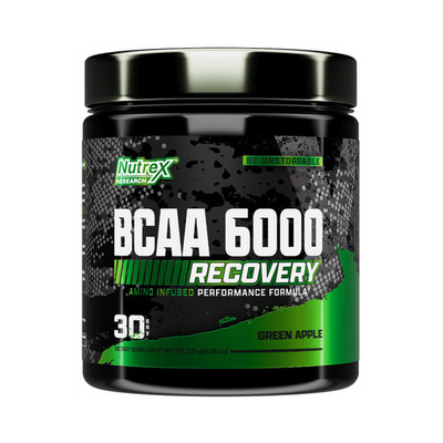 Nutrex Research BCAA 6000 (30 serv) Green Apple - Aminosäuren - BCAA