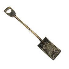 Panama Pacific Expo William Taft Sterling Shovel Spade Souvenir Spoon by Shreve