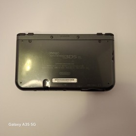 "New" Nintendo 3DS XL Metallic Black Console *Tested Works* *READ ROUGH SHAPE*