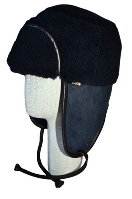 Paul Smith Mainline Herren Navy Chapka Lammfellmütze ''M'' Brandneu
