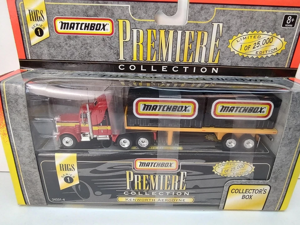 Vintage Matchbox Premiere Kenworth Aerodyne Truck Rigs Series 1 Limited Edition - Image 3 of 4