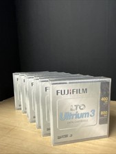 Lot of 7 Fujifilm LTO Ultrium 3 Data Cartridge Tape 400 / 800GB